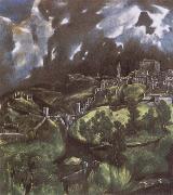 El Greco View of Toledo oil painting picture wholesale